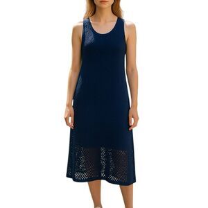 MICHAEL KORS Crochet-Look Knit dress